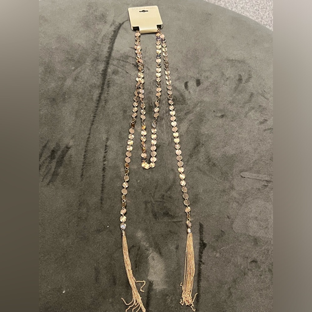 NWT Bold Elements Coppertone necklace